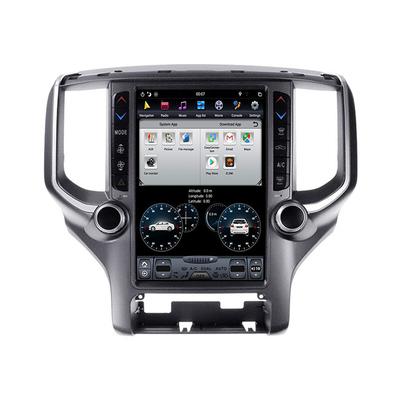 Dogde Ram Tek Din Android Araba Stereo Kafa Ünitesi PX6 12.1 İnç