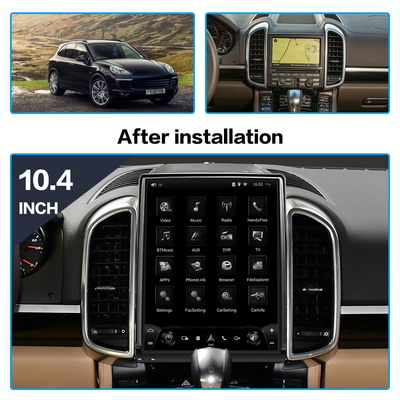 Porsche Cayenne için 64 GB Android 9 Araba Stereo Kafa Ünitesi 1920 * 1280
