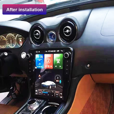 XJ XJL Jaguar Araba Radyo Ön Panosu 10.4 İnç 128GB Navigasyon Carplay DSP