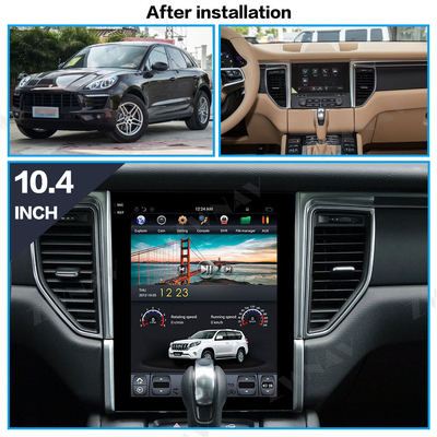 Navigasyon Araba Radyo Kafa Ünitesi Porsche Macan 2014-2017 için Android 10 carplay