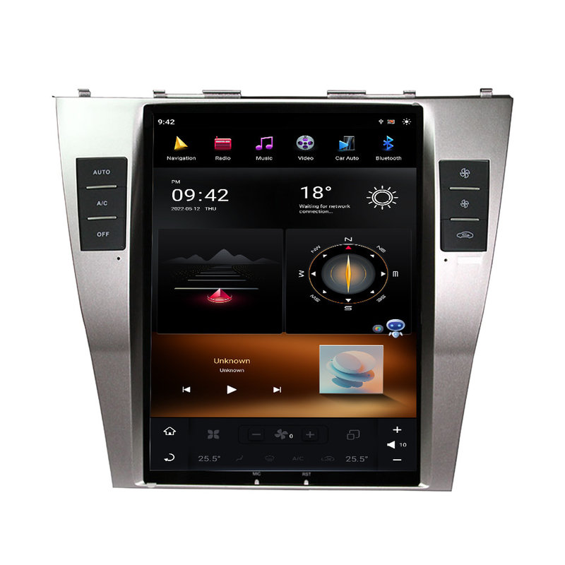 10.4 Inç Araba Radyo Çalar 128G Android 11 Toyota Camry 40 2007-2011 için