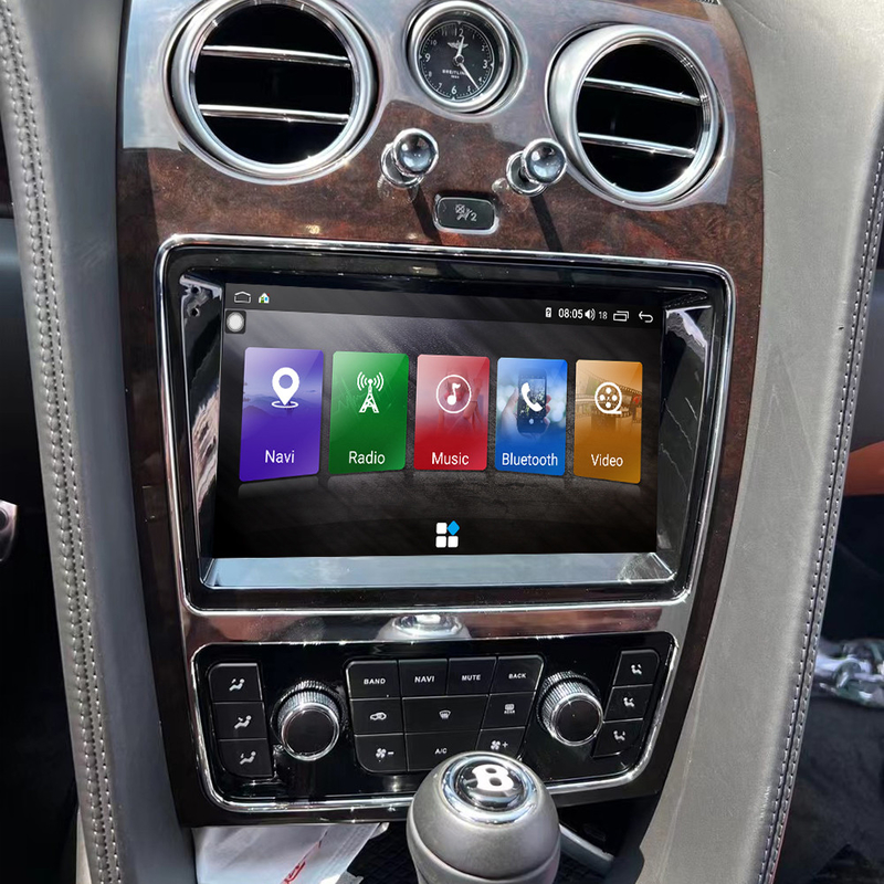 Bentley Hız Araba Stereo Ana Ünite GPS Navigasyon LCD Araba Multimedya Oynatıcı