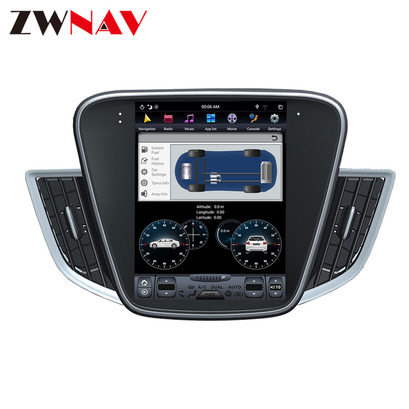 2016-2018 Araba Radyo Tesla Tarzı Chevrolet Cavalier Multimedya Oynatıcı GPS Navigasyon DSP Stereo