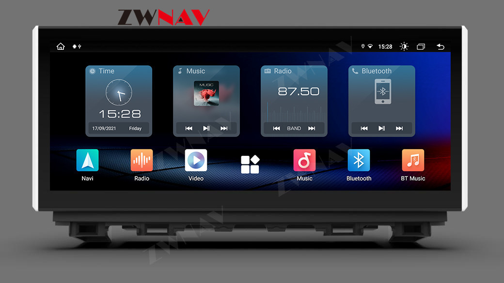 Mazda Atez 2013-2016 için Carplay ile Dokunmatik Ekran 12.3 inç Android Araba Radyo