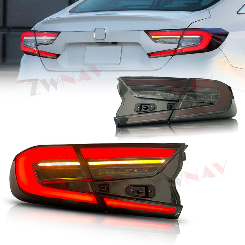 Araba Kuyruk Işık 2022 modeli Honda 11th nesil Civic LED far çift lens aksamı modifikasyonu