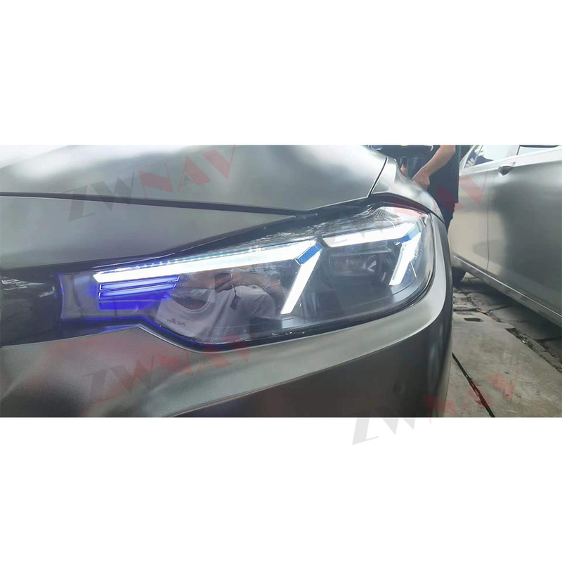 Araba Kuyruk Lightfor 2012-2018 BMW BMW 3 Serisi F30 F35 Lazer Far Montaj Araba Güçlendirme Gün Işığı Yükseltme