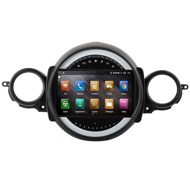 BMW Mini 2007 2014 için PX5 Dokunmatik Ekran Araba GPS Navigasyon Ünitesi Android 11