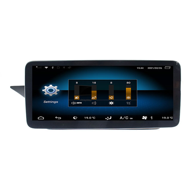 Bluetooth 5.0 Mercedes Android Baş Ünitesi 12.3 İnç 64GB Araba Radyo Dvd Oynatıcı