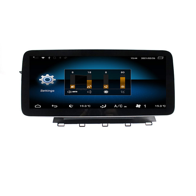 12.3 İnç 64GB Mercedes Benz Ana Ünite GPS Navigasyon Android 10.0