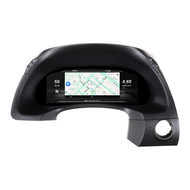 Nissan Patrol Y62 için Android 9 Tesla Ekran Araba LCD Gösterge Paneli Küme 13.6 İnç