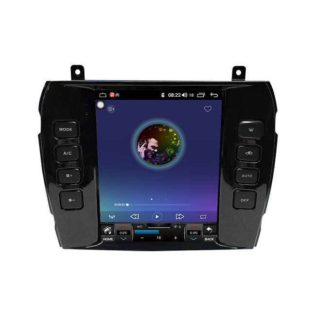 Jaguar XJ350 için 6G 128GB Android 11.0 Araba Radyo Ön Pano Ana Ünitesi