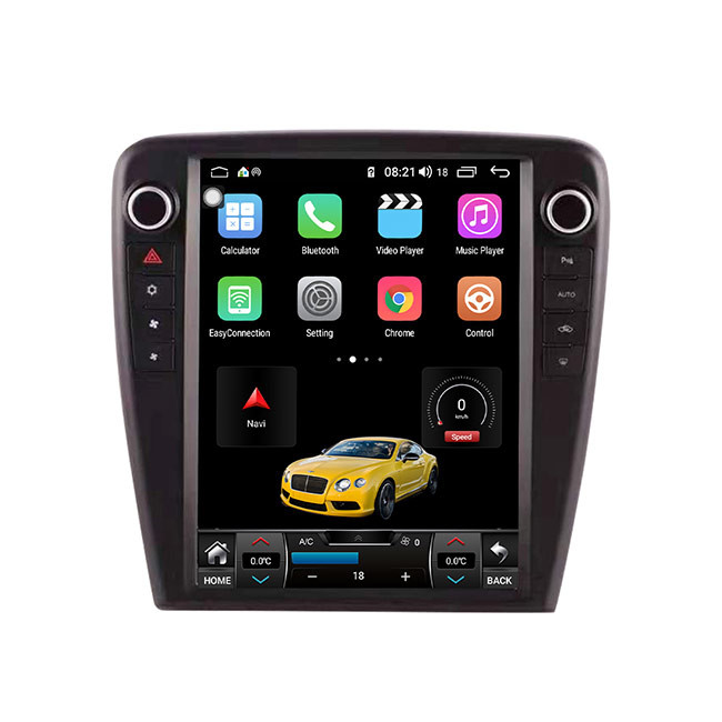 XJ XJL Jaguar Araba Radyo Ön Panosu 10.4 İnç 128GB Navigasyon Carplay DSP