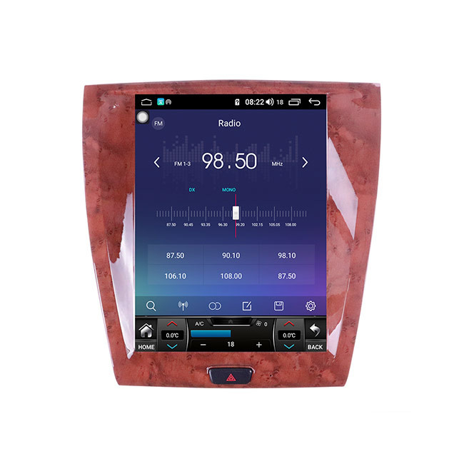 64GB Jaguar XK Android Radyo Kablosuz Carplay 10.25 İnç Altı Çekirdekli
