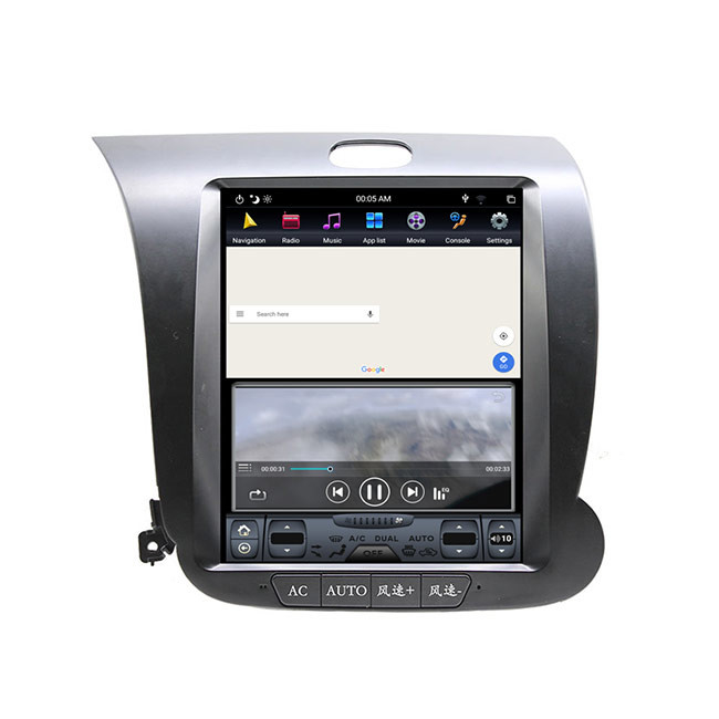 64G PX6 KIA Android Carplay Bluetooth Tesla Tarzı Araba Radyosu 10.4 İnç