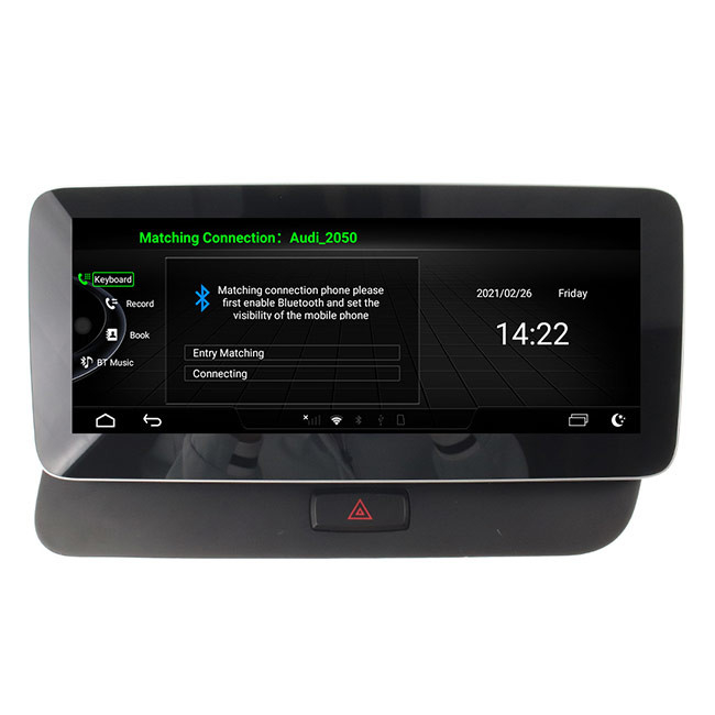 128GB Q5 AUDI Carplay Android Oto GPS Haritası 10.25 İnç Otomotiv Navigasyon Sistemi