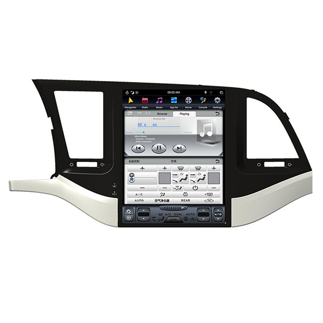 10.4 inç 2016 Elantra Hyundai Ana Ünite Araba Multimedya Oynatıcı