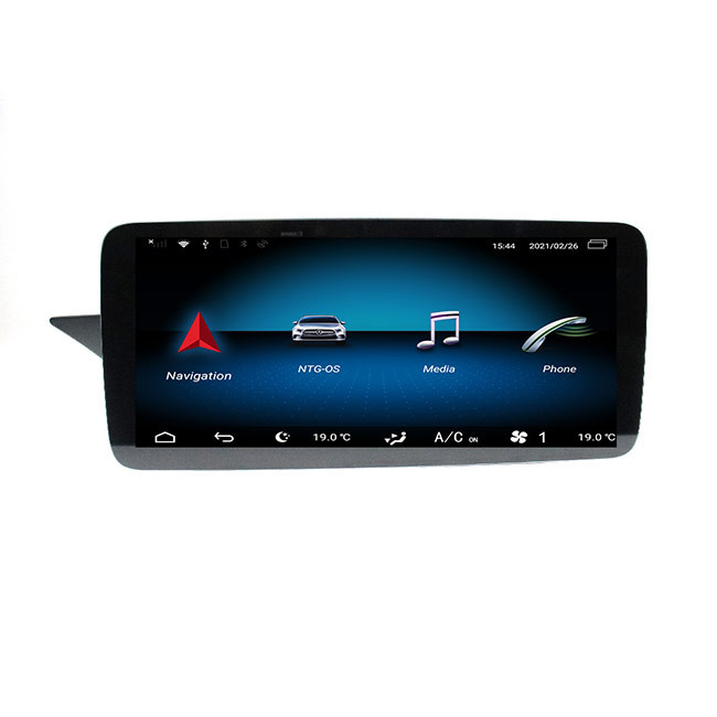12.3 inç Mercedes Benz Ana Ünite Tek Din Android 10.0 45V Araba GPS Radyo