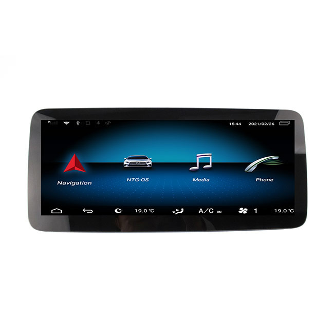 1 Din Mercedes Slk Ana Ünite Android 10.0 Multimedya Oynatıcı Araba Stereo 64GB