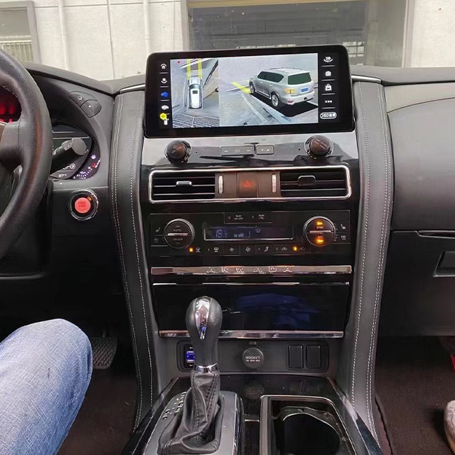 QLED 4G NISSAN PATROL Armada 2010-2020 Için Android 10 Araba Navi otomobil radyosu Çalar Stereo Kafa Ünitesi